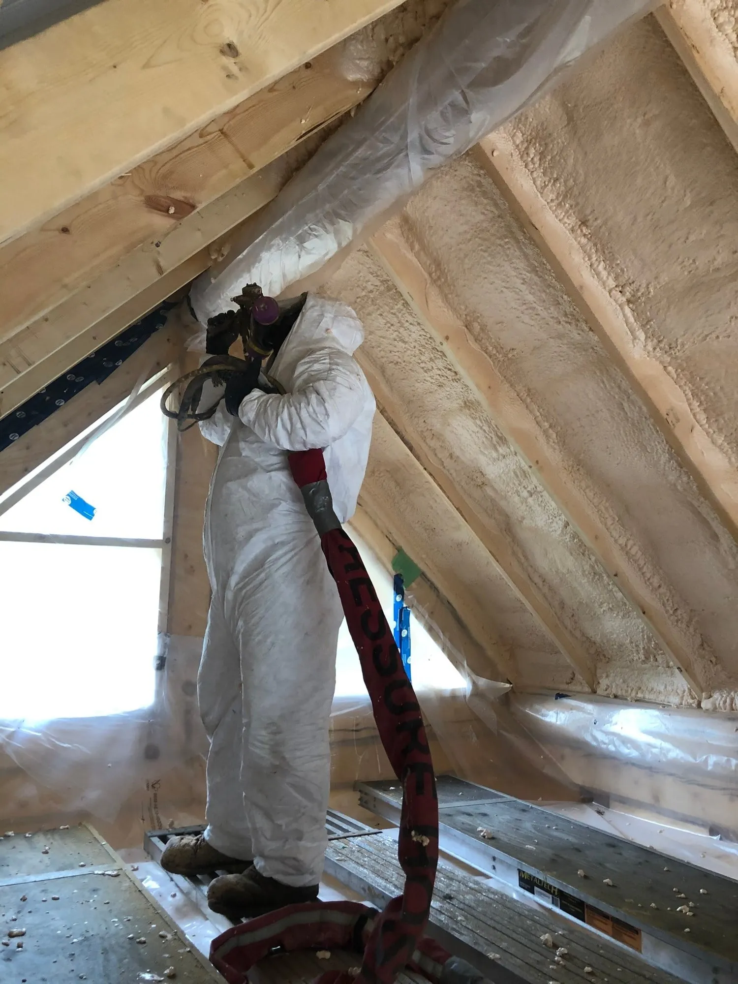 Commercial insulation visual