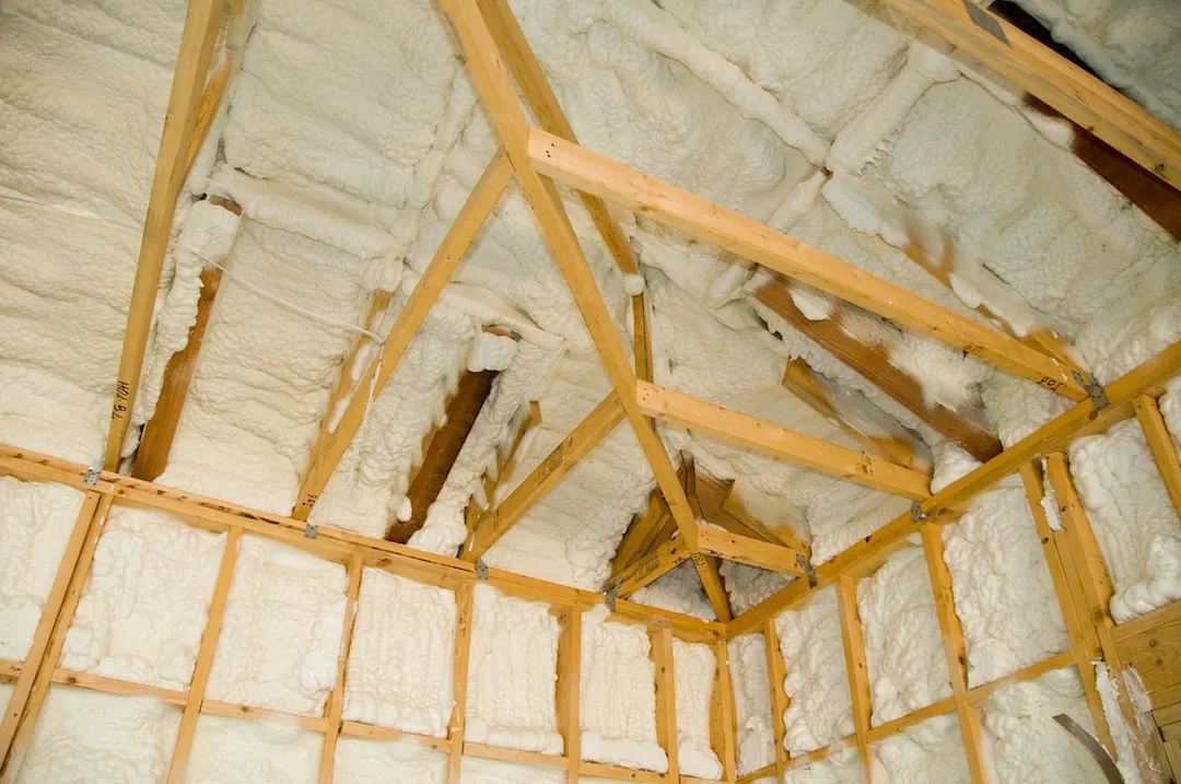 Insulation preparation inside a building